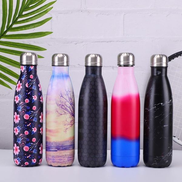 

coke bottle vacuum insulated cup stainless steel portable water bottles