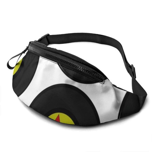 

waist bags vinyl record bag print polyester pack work women