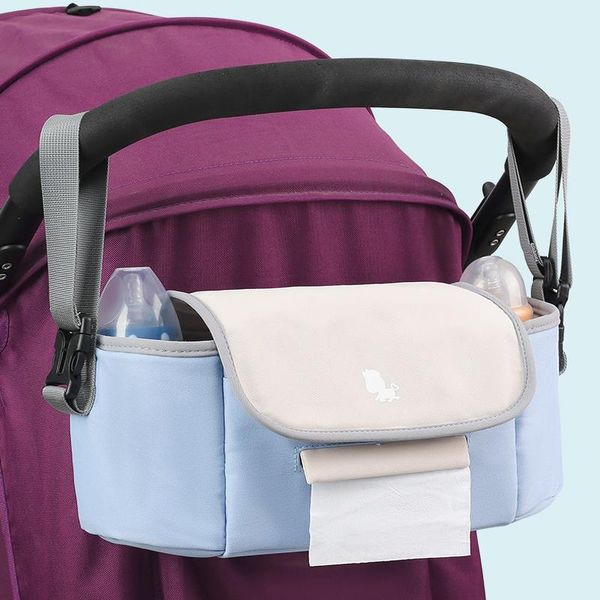

stroller parts & accessories waterproof bag large baby cup holder cover caddy storage organizer mummy