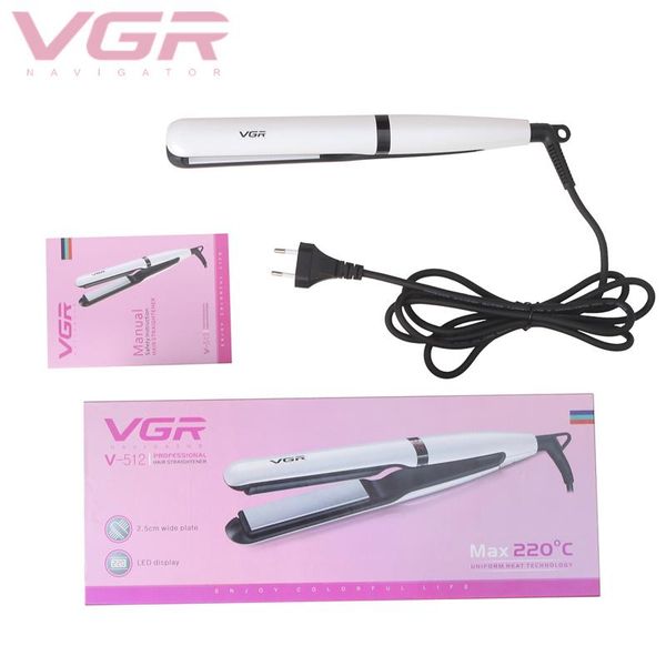 

electric hair brushes vgr v-512 ceramic automatic straightener fast heating led display lengthened multifunctional