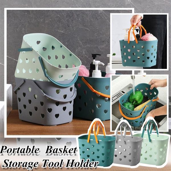 

storage baskets portable home kitchen hanging bag basket bath tools sink holder soap rack drain sponge faucet tool