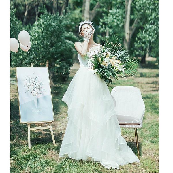 

bride strap v-neck marry evening dresses elegant sweet wedding party bud dress lady off shoulder lace skirt long gown ethnic clothi, Red