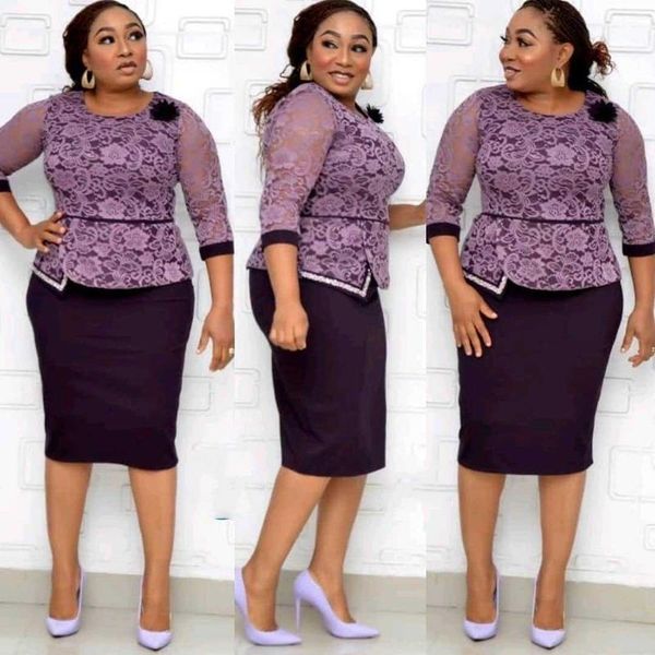 

ethnic clothing spring autumn african dresses for women africa clothes party gown lace pencil office dress bazin riche fashion, Red