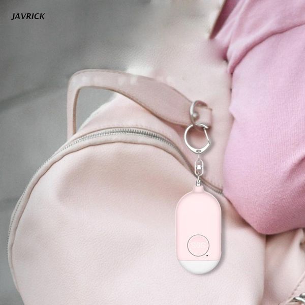 

keychains sos keychain alarm suitable for ladies men the elderly and children, Silver