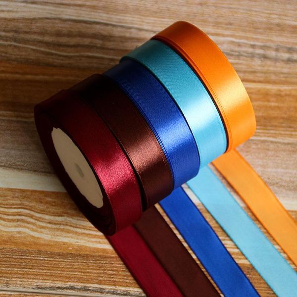

gift wrap 2cm width satin ribbon diy bowknot packing decor wedding party decoration supplies crafts ribbons