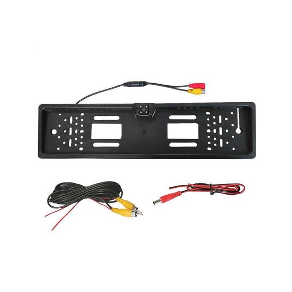 

car rear view cameras& parking sensors reverse license plate frame backup camera monitor night vision european board universal infrared