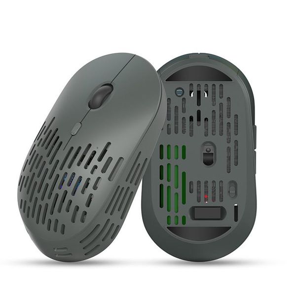 

2.4ghz wireless gaming mouse silent mice rechargeable 1600 dpi lightweight noiseless mause for pc computer