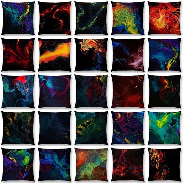 

arrival abstract printed flexible om beautiful elegant lines colorful gorgeous layering cushion cover sofa throw pillow cushion/decorat