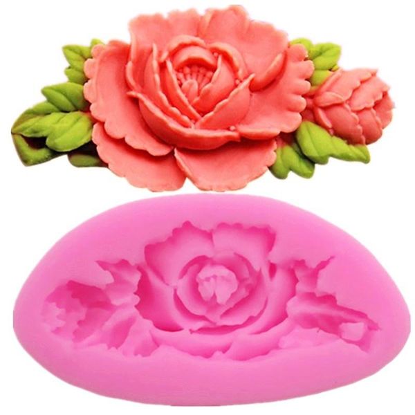 

cake tools carnation fondant silicone mould chocolate diy baking decorating a1641