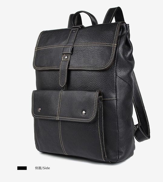 

backpack arrival mochila school bags for teenage mens fashion genuine leather