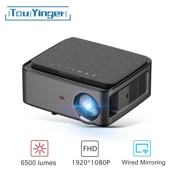 

touyinger rd828 6500 lumens 1920*1080p resolution full hd projector wifi multiscreen projetor for home theater video cinema projectors