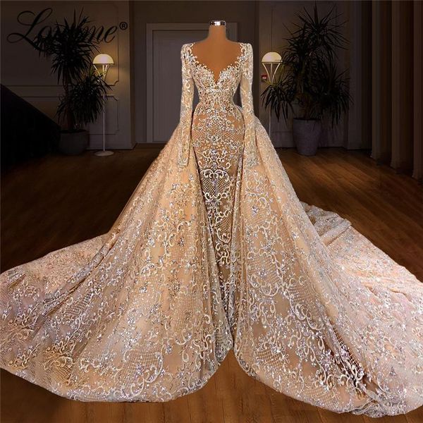 

long gorgeous dubai evening dresses abendkleider formal party gowns for weddings saudi arabic beaded crystals prom 2021, White;black