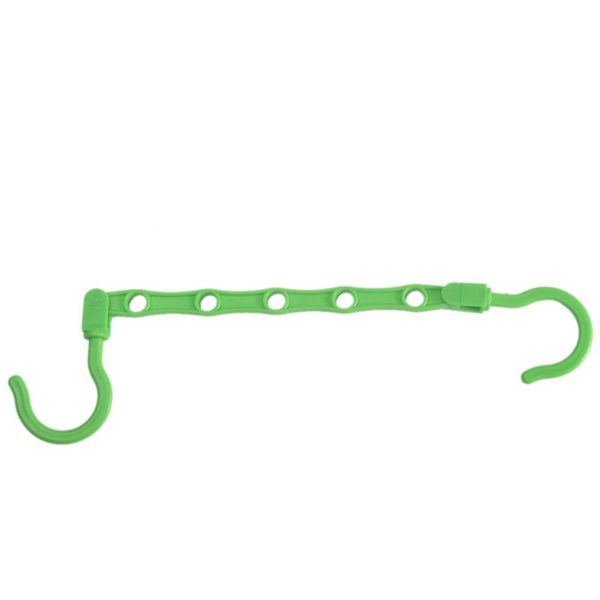 

5-hole clothes hanger organizer hanging hook drying rack multi-port multifunction space saving clothing storage plastic hangers & racks