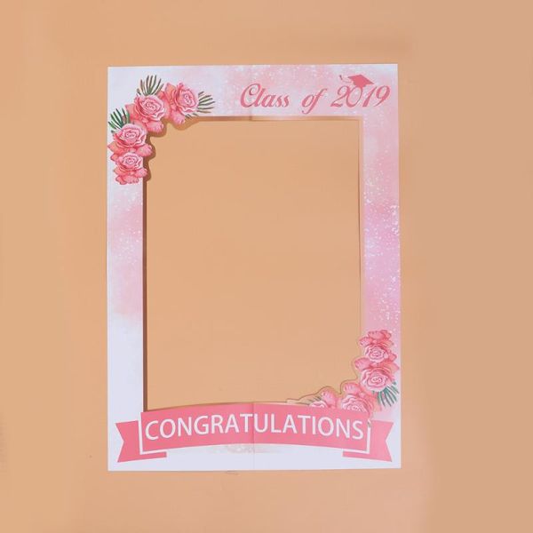 

frames party prop paper po frame 2021 graduation season flowers decorative diy