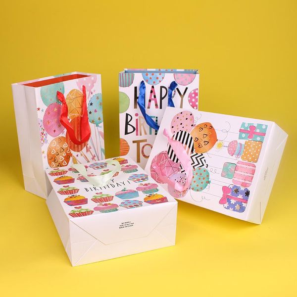 

gift wrap 12pcs paper bag christmas stocking sack xmas candy with handles