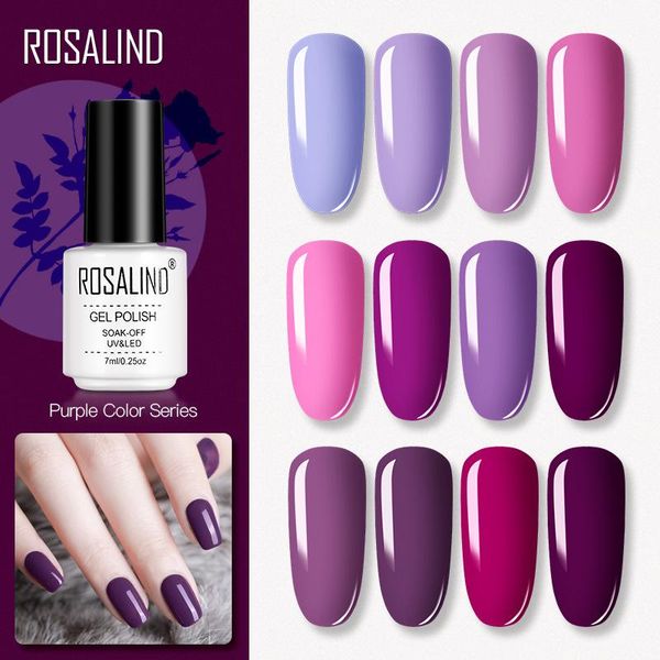

nail polish rosalind gel set manicure nails semi permanent vernis coat uv led varnish soak off art 7ml