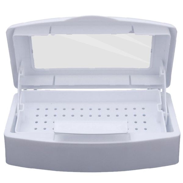 

nail art kits sterilizer tray disinfection pedicure manicure box nails boxes sterilizing salon tools implement tool