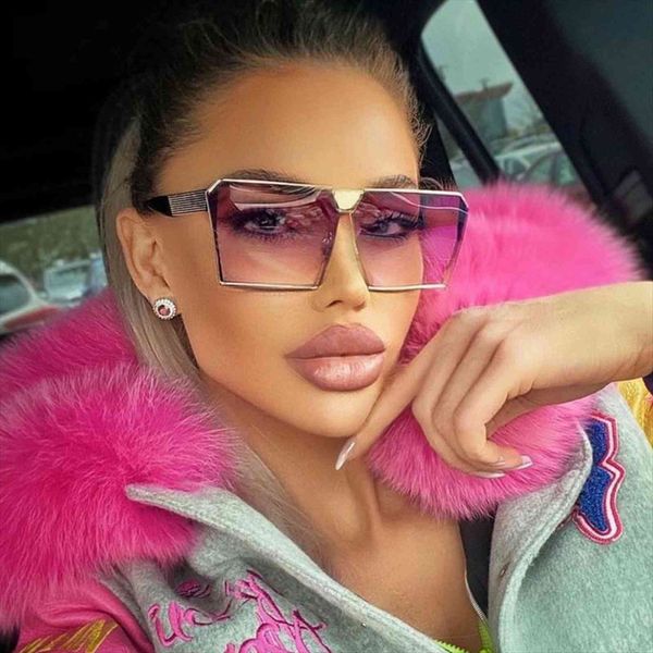 

classic vintage metal square mirror sunglasses women brand gradient color sun glasses men driving shades oculos feminino, White;black