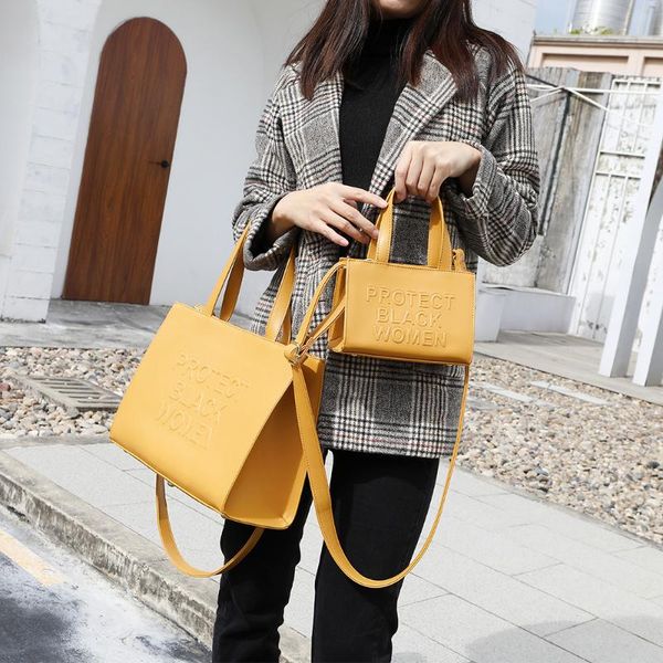 

evening bags 2022 pu shopping designer shopper handbag large capacity protect black women shoulder femaleevening
