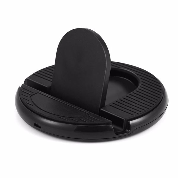 

qi wireless charging car charger pad anti-slip phone holder for iphone 8/8 plus/x for samsung s8/s8 edge /s7/s7 edge/s6/s6 edge free