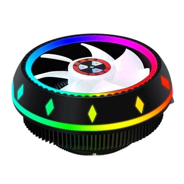 

fans & coolings cpu fan, 3pin silent down-pressure cooling tower system deskcomputer radiator for games, office