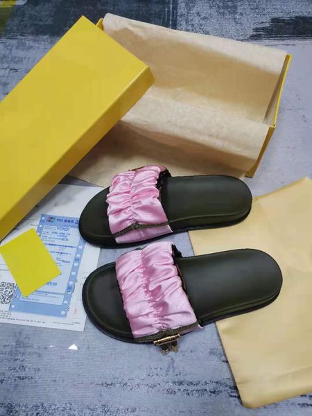 

sandals 2022 women pool pillow comfort designers slipper luxurys lady nylon brands fashion strap mule designer men leather sunset fl, Black