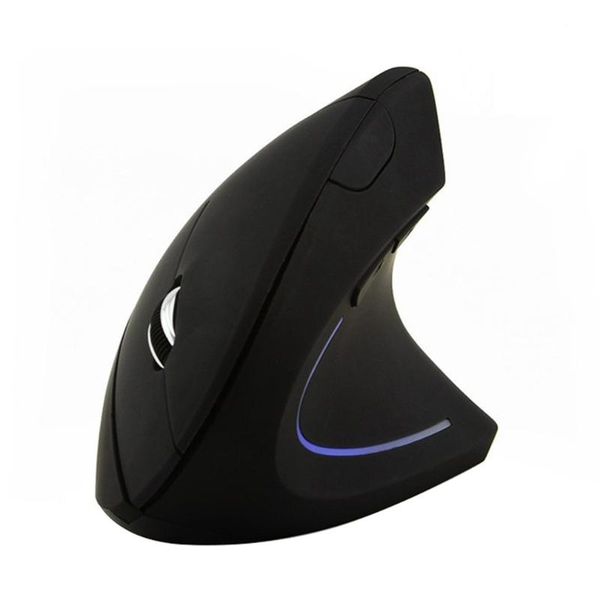 

wireless mouse ergonomic optical 2.4g 800/1200/1600dpi colorful light wrist healing vertical mice with pad kit for pc
