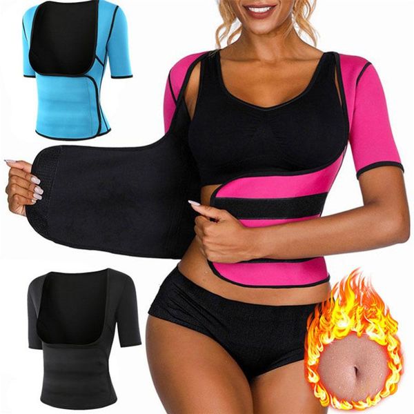 

gym clothing women sauna vest sweat waist trainer weight loss body slimming shape wear workout for yoga, gym, running, pilates, White;black