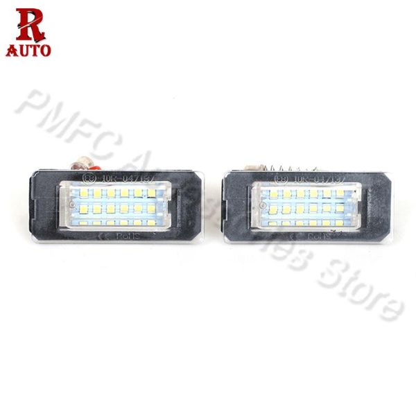 

emergency lights r-auto for mini cooper r56 2006 2007 2008 2009-2012 2pcs led number license plate light no error lamps