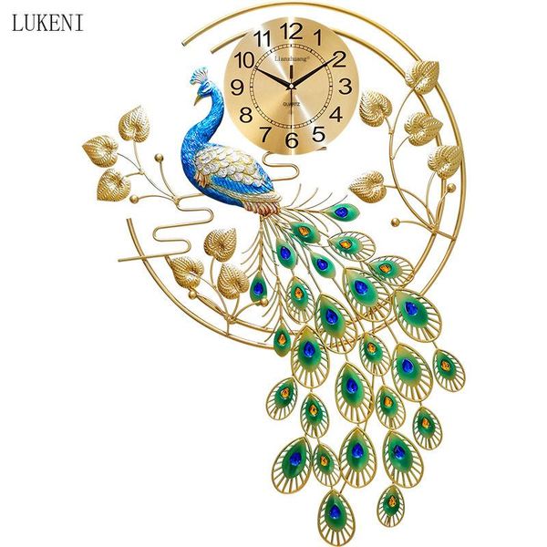 

wall clocks peacock clock watch living room home creative fashion mute modern decoration personality phoenix