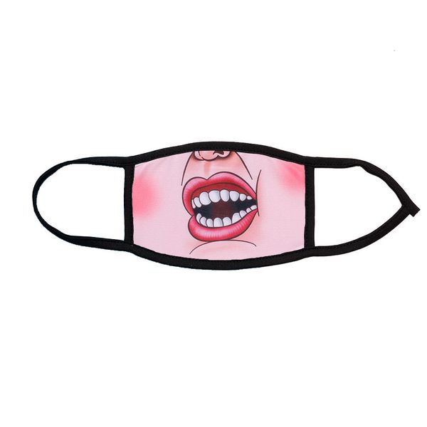 

cartoon funny loser personality and chilen mask digital printing 3d breathable