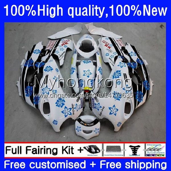 Bodys Kit para Suzuki Katana GSX600F GSXF750 GSXF 600 750 Blue Blue CC 98 99 00 01 02 17No.47 GSX750F 600cc 750CC GSXF-750 GSXF600 1998 1999 2000 2002 Fairing OEM