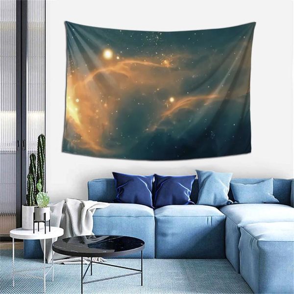 Arazzi 2021 Space Pattern Home Decor Wall Hanging Tapestry Bedroom Background Fashion Custom Gift