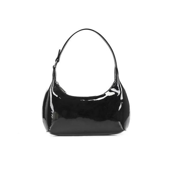 

classic patent leather one-shoulder armpit bag big brand boutique handbags original imitation luxury designer wallets convenient shoulder ba