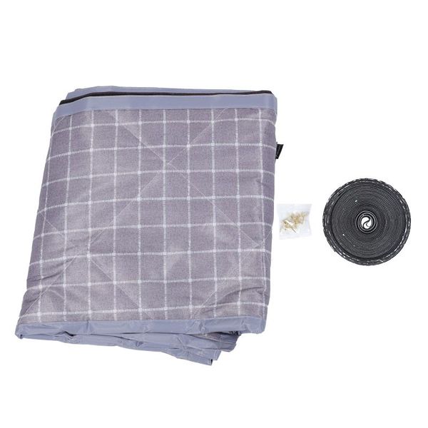 

curtain & drapes 1set magnetic thermal insulated door storm wind insulation