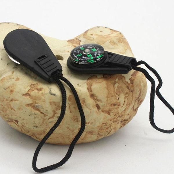 

mini compass survival kit with keychain for outdoor camping hiking hunting s55 gadgets