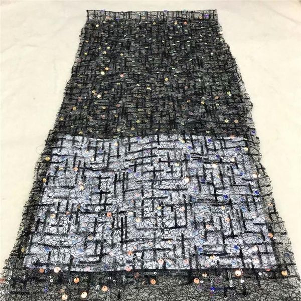 

ribbon nigerian lace fabrics black african sequins fabric latest bridal tulle for wedding party dress, Pink;blue