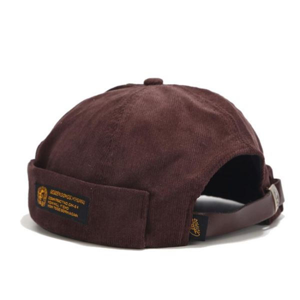 

beanies wick cotton solid color men's beanie hat adjustable trendy hip-hop