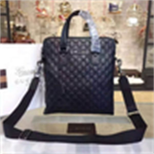 

handbags luxury 9xzc 311002 black embossed men's briefcase men brand shoulder messenger totes iconic cross body bags designer