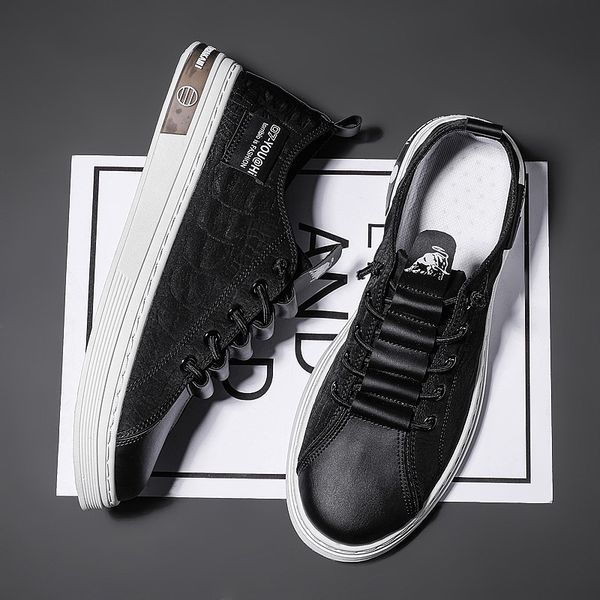 

men women fashion shoes color white grey black mens sport trainers platform sneakers size 39-44 v019