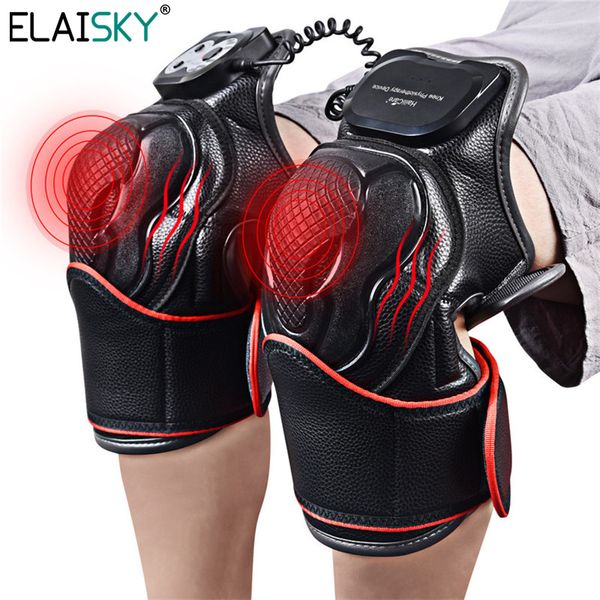 

vibration heating knee massager magnetic therapy joint physiotherapy knee bone care pain relief knee protector massage port