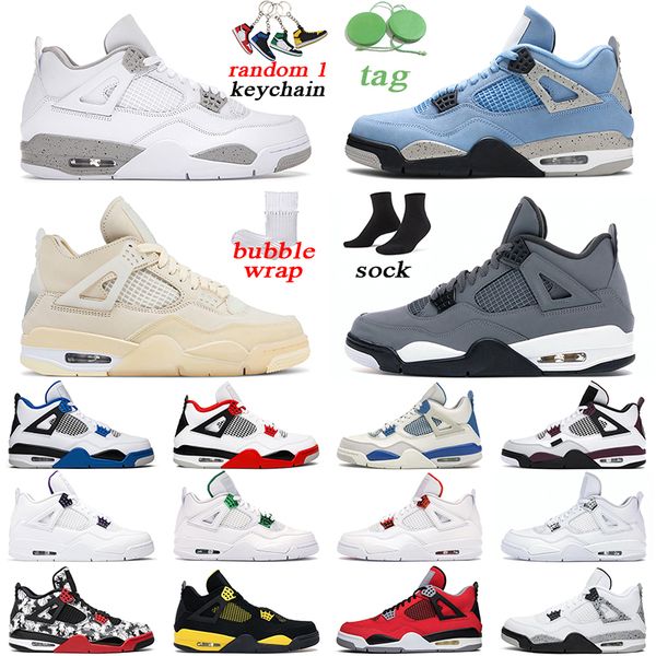 

excellent retro excellent retro cool grey 4 men basketball shoes 4s black cat white cement fire red university blue mens womens trainer