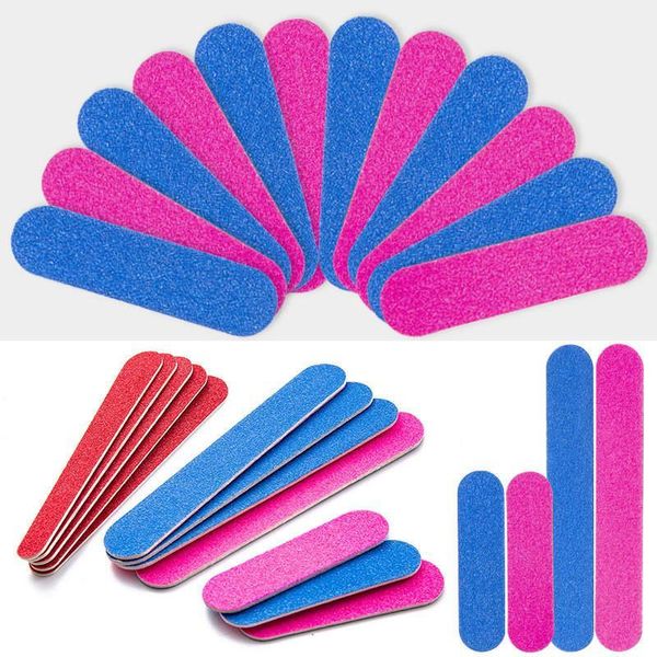 

100pcs polishing file nail tool buffer block sanding pedicure manicure art fy201