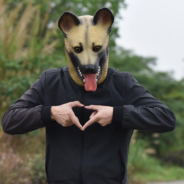 

other event & party supplies dog head mask halloween masks latex animal german shepherd
