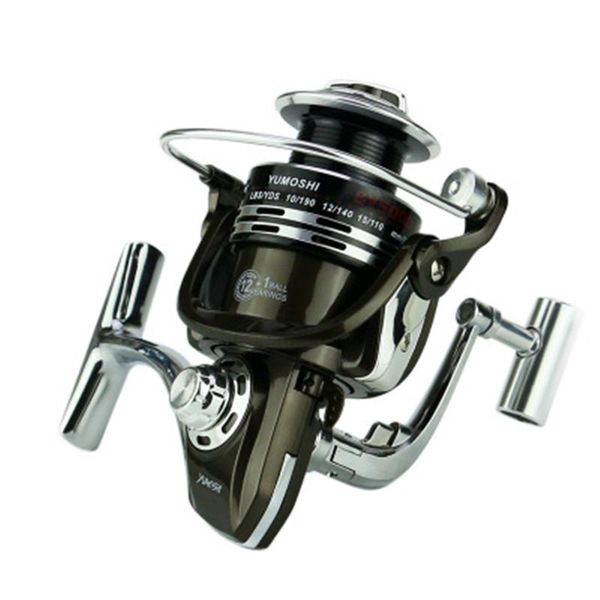 

spinning fishing reel 12bb + 1 ball bearing 500-7000 series metal rotary wheel coil baitcasting reels