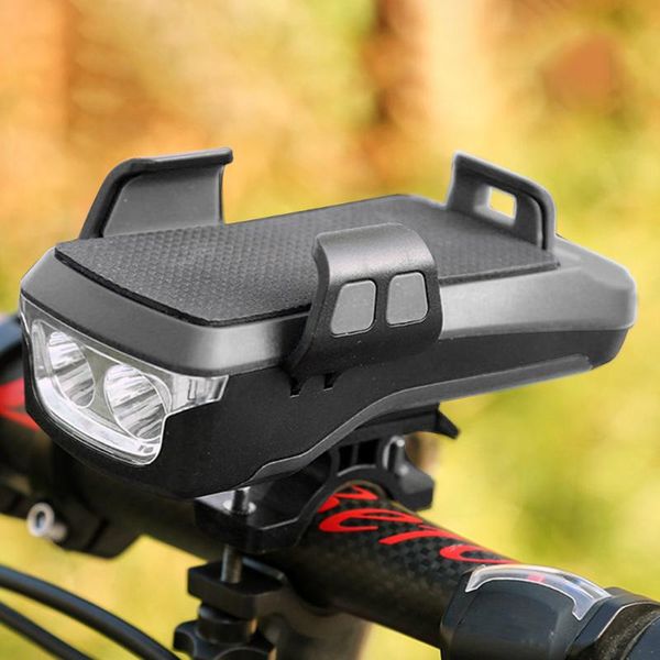 

waterproof bicycle lights mountain phone support rack horn headlight set with riding equipment 170x100x55mm bike