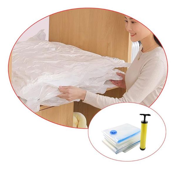 

various specifications can be customized vacuum compression bag comforter clothes storage transparent bags