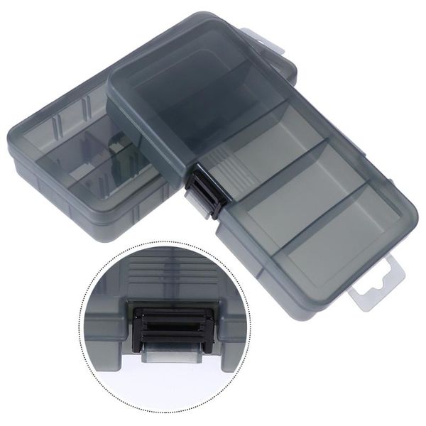 

fishing accessories 2 pcs tackle box lure tray utility storage boxes with dividers