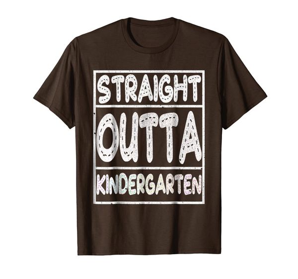 

straight outta kindergarten shirt great graduation gift idea, White;black