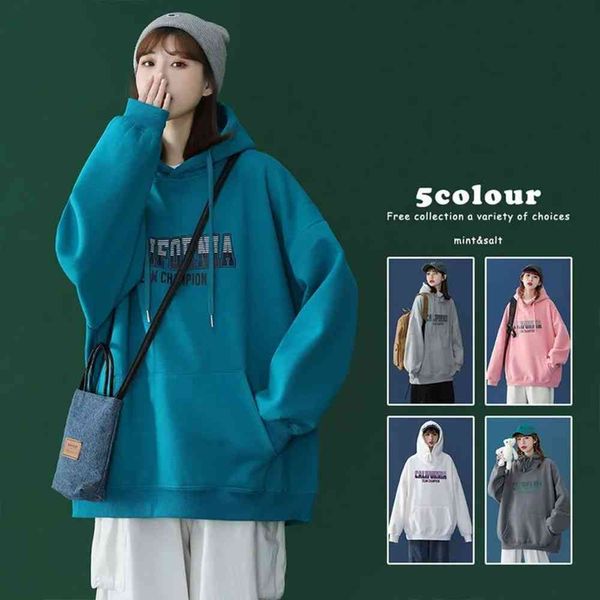 

autumn thin hooded sweater women's long sleeved jacket, Black